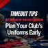 Early Bird Guide: Planning Your Club's 2027 Uniforms