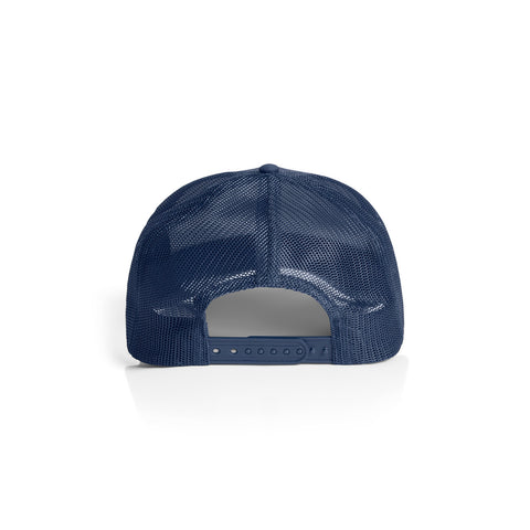 Mesh Trucker Cap — COBALT (back)