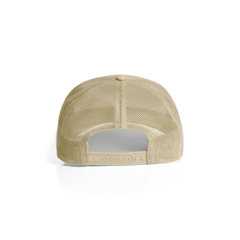 Mesh Trucker Cap — KHAKI (back)