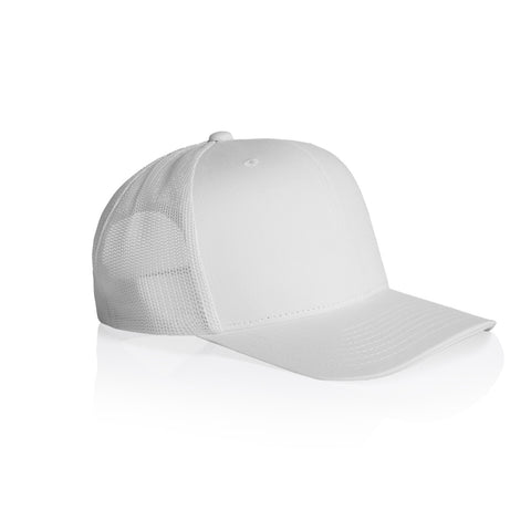 Mesh Trucker Cap — WHITE (right)