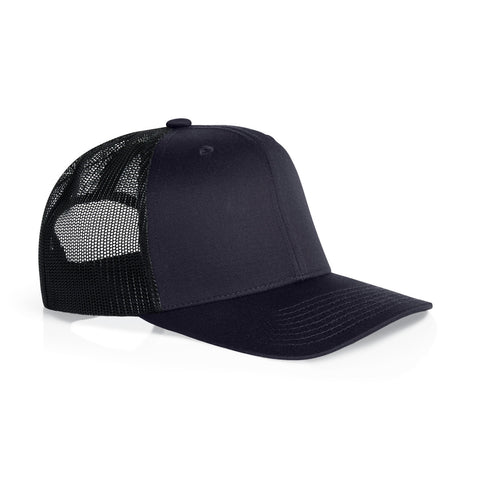 Mesh Contrast Trucker Cap — INK BLUE/BLACK (right)