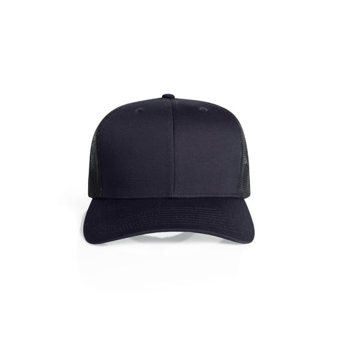 Mesh Contrast Trucker Cap — INK BLUE/BLACK