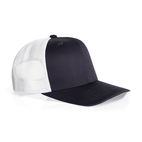 Mesh Contrast Trucker Cap — INK_BLUE_WHITE (right)
