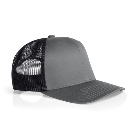 Mesh Contrast Trucker Cap — SHADOW_BLACK (right)