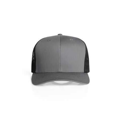 Mesh Contrast Trucker Cap — SHADOW/BLACK