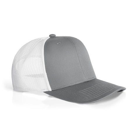 Mesh Contrast Trucker Cap — SHADOW/WHITE (right)