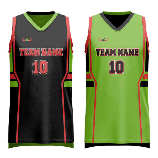Custom Give And Go Reversible Slimfit Hp V Neck Basketball Singlet