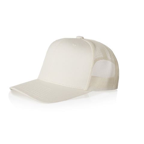 Mesh Trucker Cap — ECRU (left)