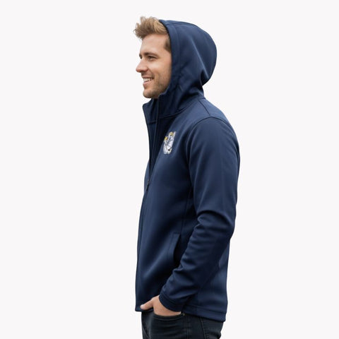 Glide SlimFit HP Tech Zip Hoodie Navy