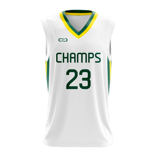 Custom Bear 21 Core Basketball Singlet (Front View) - Coast 2 Coast Sports
