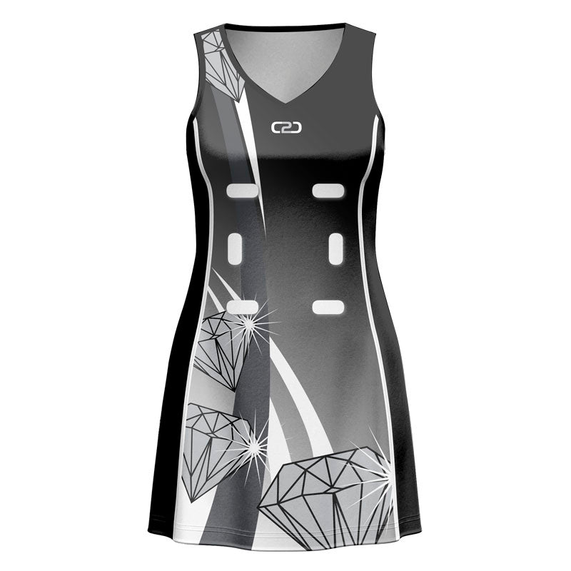 white christmas dresses Black Diamonds Core Netball Dress Custom Design Your Own– Coast 2 Coast  Sports Zimbabwe