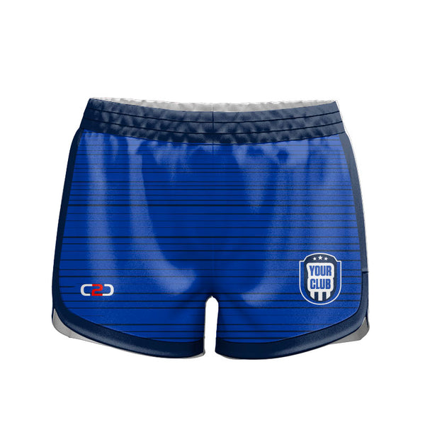 Custom Ladies Shorts USA 7.5CM Front View