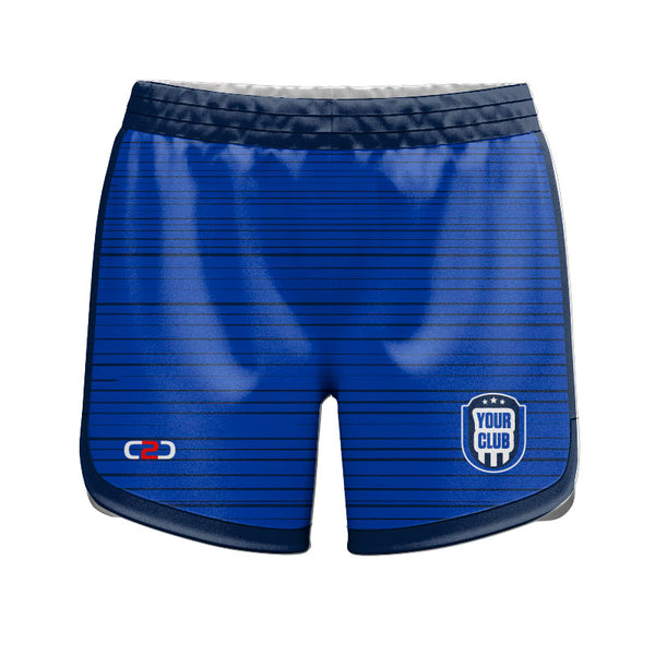 Custom Ladies Shorts USA 13CM Front View