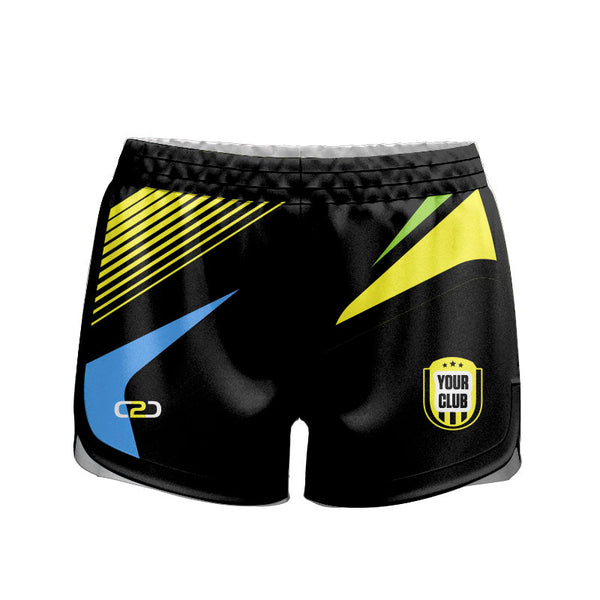 Custom Conquer Ladies Shorts 7.5CM Front View