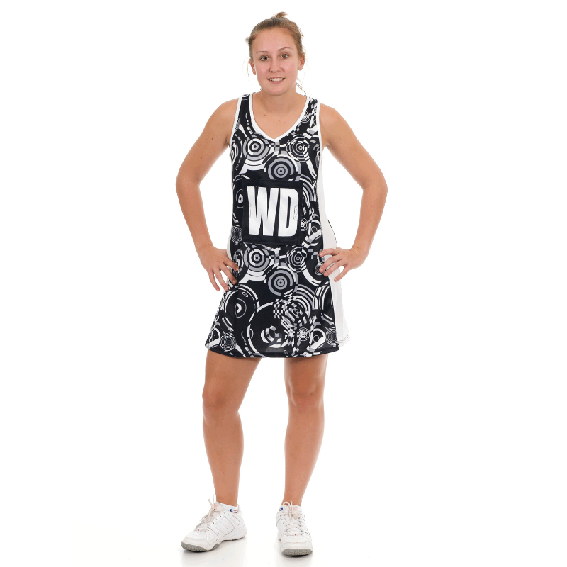 netball dresses shorts Halo Netball Dress Black/White– Coast 2 Coast Sports Zimbabwe